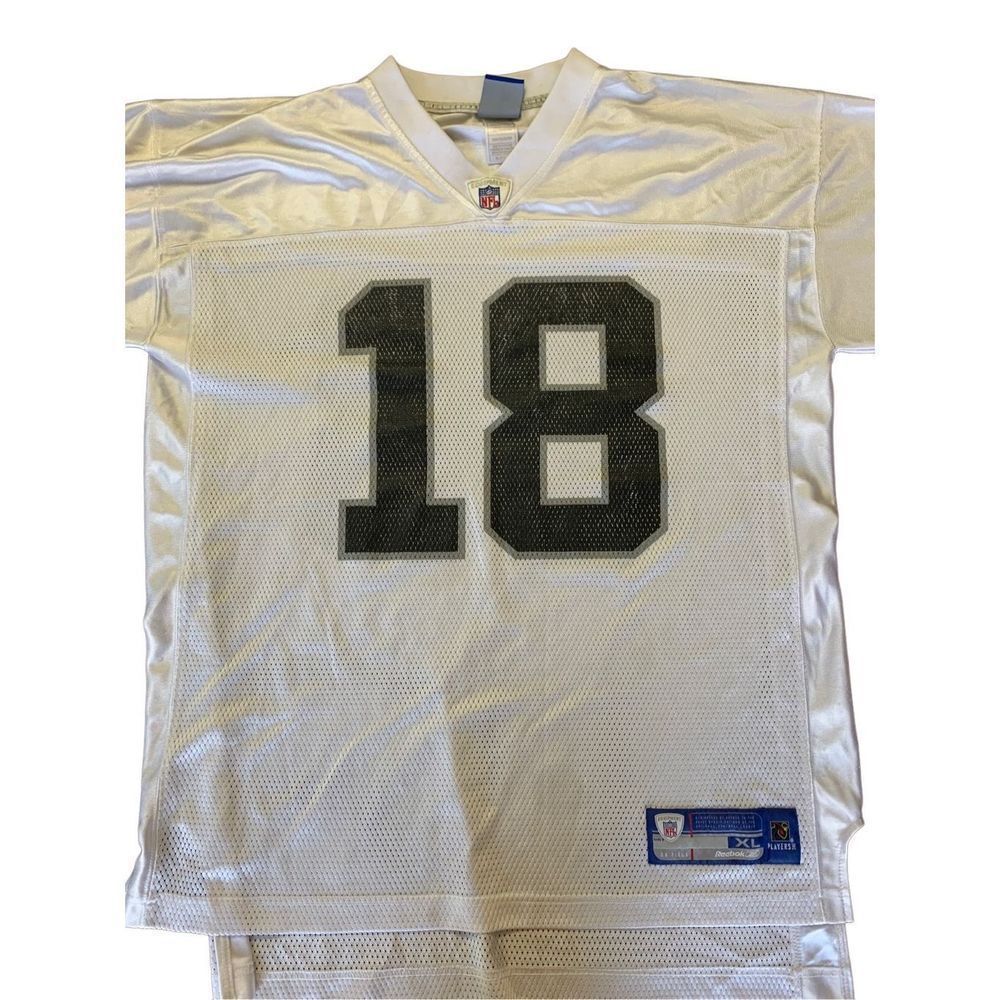 Reebok NFL Randy Moss 18 Raiders Jersey XL Football